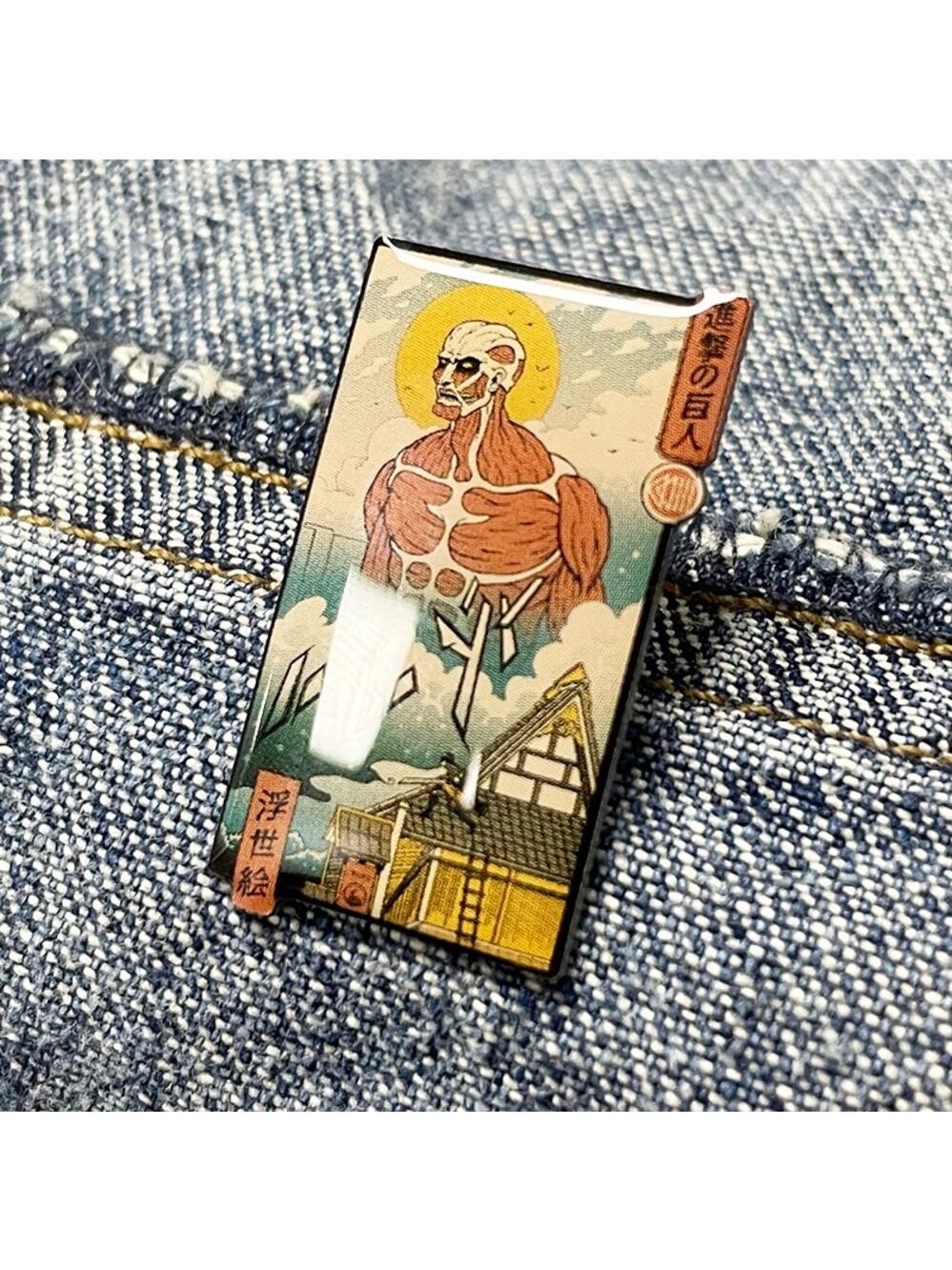 Attack On Titan AOT Titan Enamel Pins 407-1